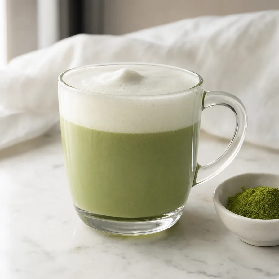 Japanese Ryori Matcha: served as a hot matcha latte