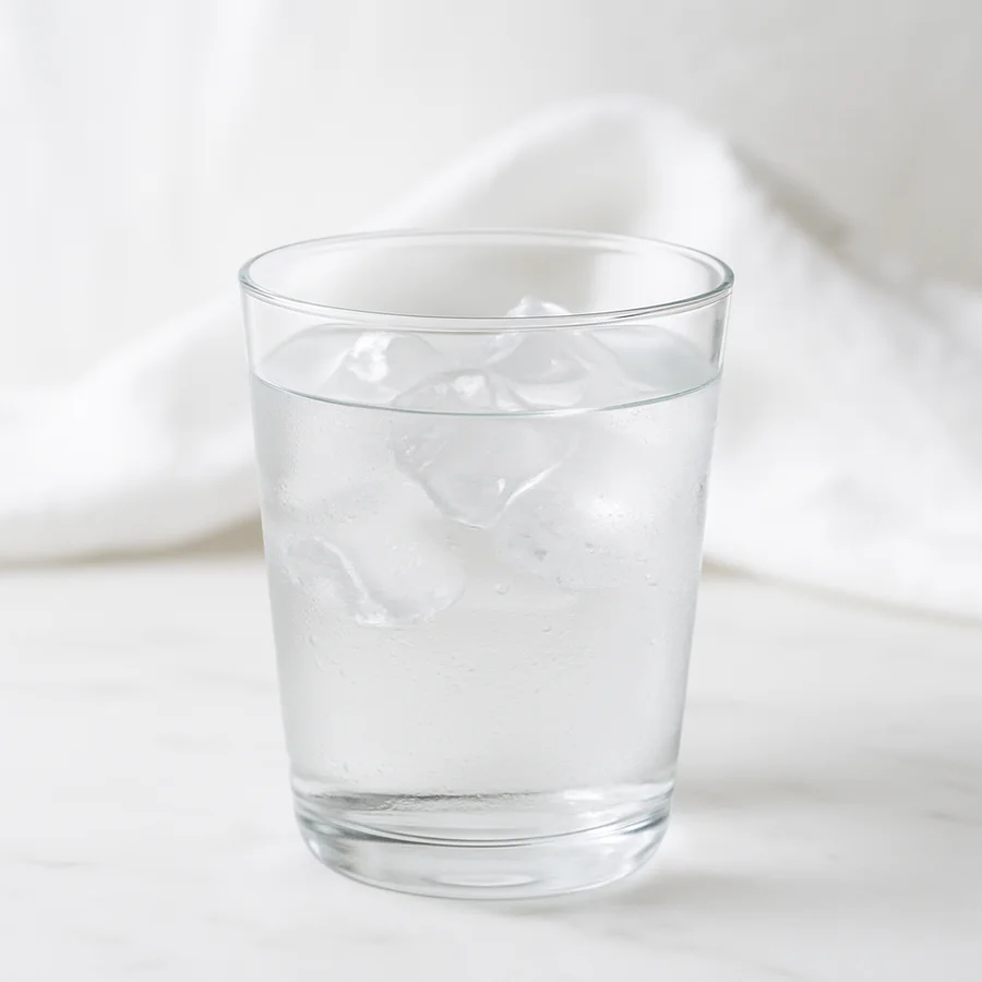 Plain water