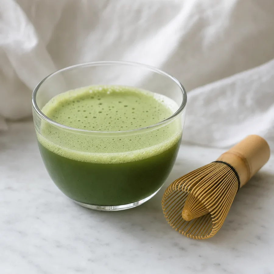 Private Reserve Matcha A23 for Cafés: whisked with water