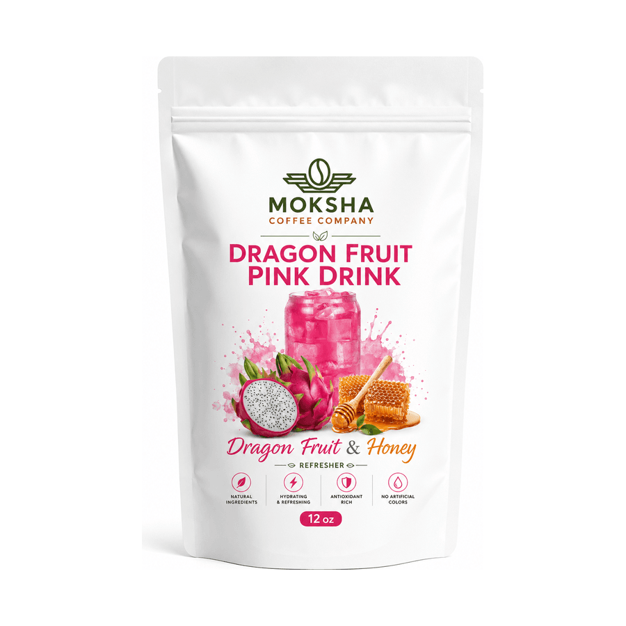 Iced Dragon Fruit Pink Drink