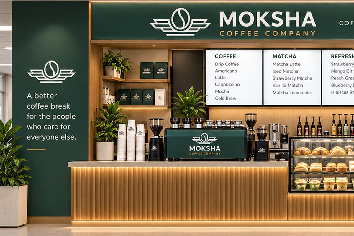 Compact cafés & store-in-store